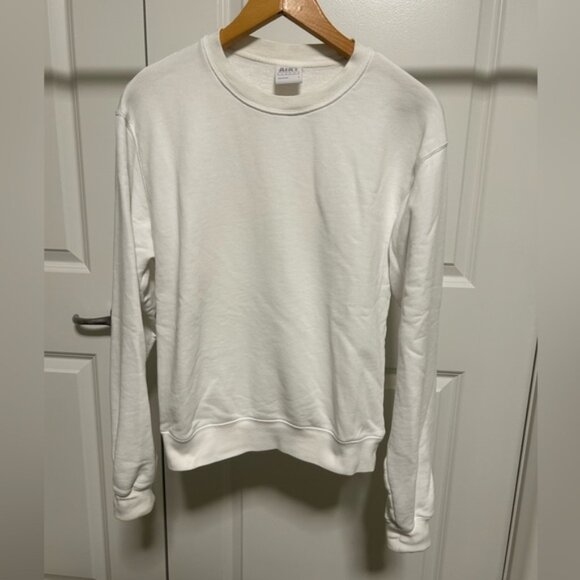 TNA Airy Women’s White Crew Neck Sweater - Picture 1 of 8